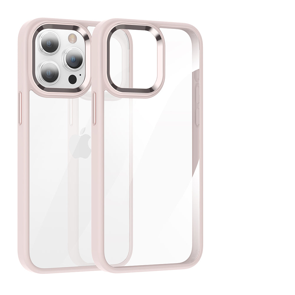 iPhone Shockproof Clear Case - TPU Frame, Anti-Scratch Clear Back (Premium)