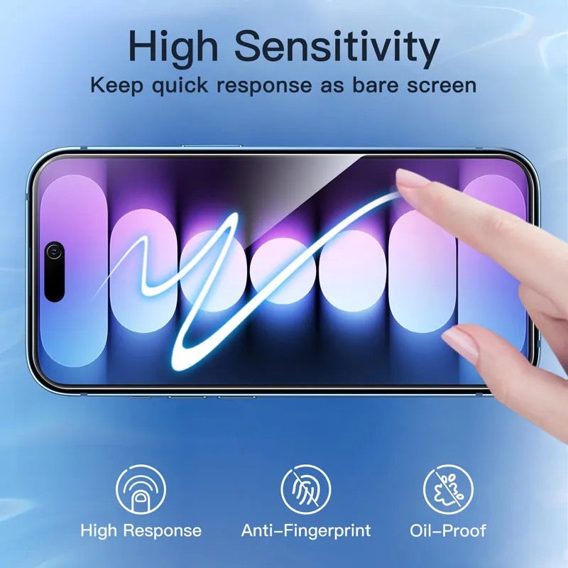 Easy install bubble free Tempered Glass for iPhone - Auto-Align Install Kit - Tempered Glass for iPhone / iPhone Screen Protector Tempered Glass for iPhone