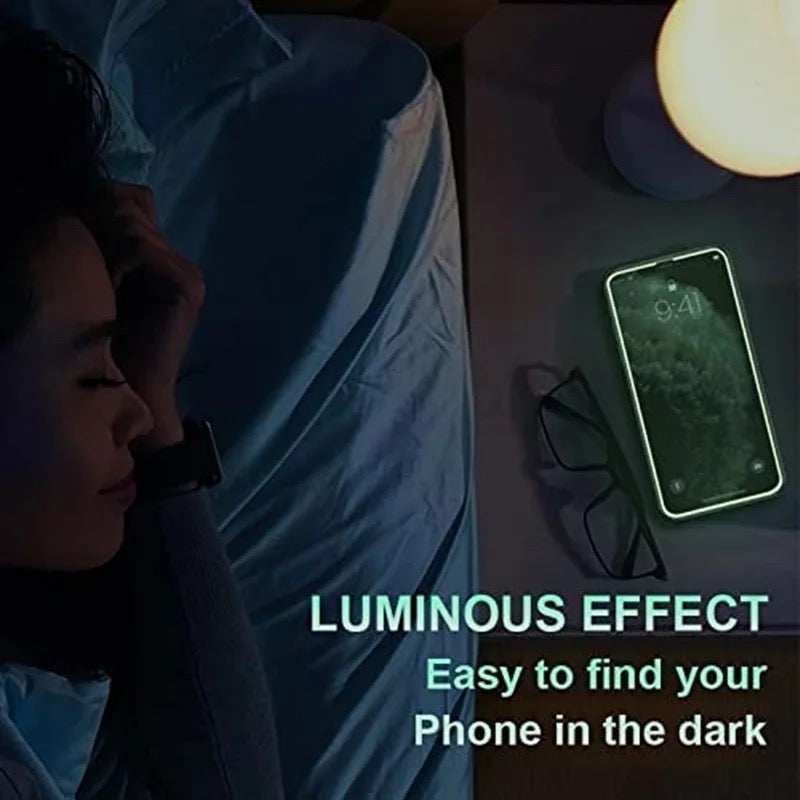 Glow in The Dark Screen Protector for iPhone, Luminous Tempered Glass